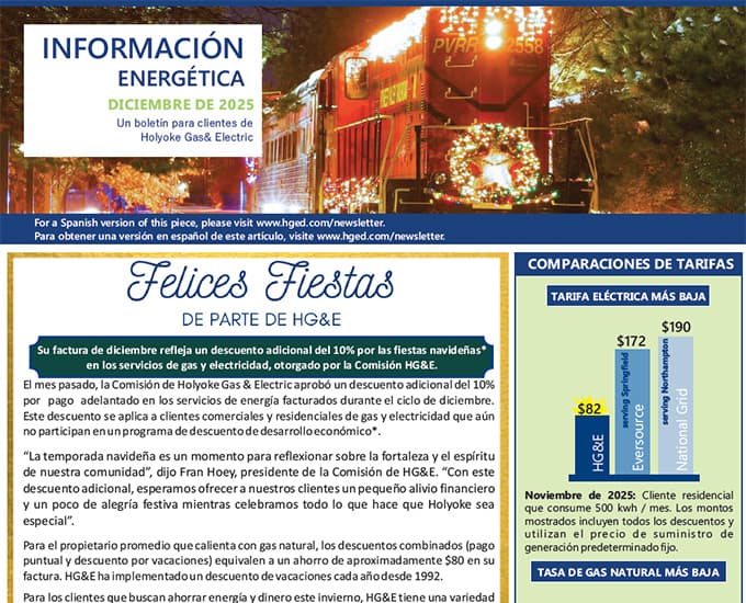 December Energy Insights - Spanish